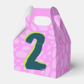 Roarsome 2e Meisjes Verjaardagsfeestdoos Bedankdoosjes (Voorkant Zijde)