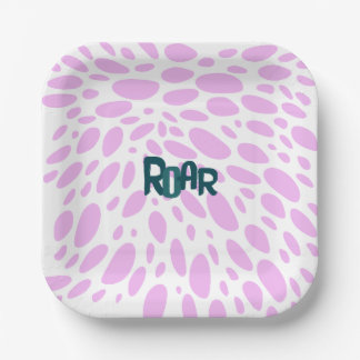 Roarsome 2e Meisjes Verjaardagsfeestje borden Papieren Bordje