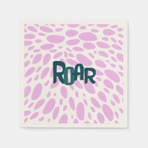 Roarsome 2e Meisjes Verjaardagsfeestje Papier Serv Servet
