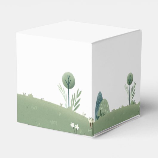 Roarsome Dino Birthday  Bedankdoosjes (Achterkant)