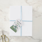 Roarsome Dino Birthday  Cadeaulabel (Met Touw)