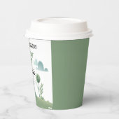 Roarsome Dino Birthday  Papieren Bekers (Links)