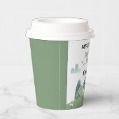 Roarsome Dino Birthday  Papieren Bekers (Rechts)