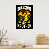 Roarsome Dinosaur Big Brother poster (Keuken)