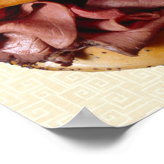Roast Beef Poster (Hoek)