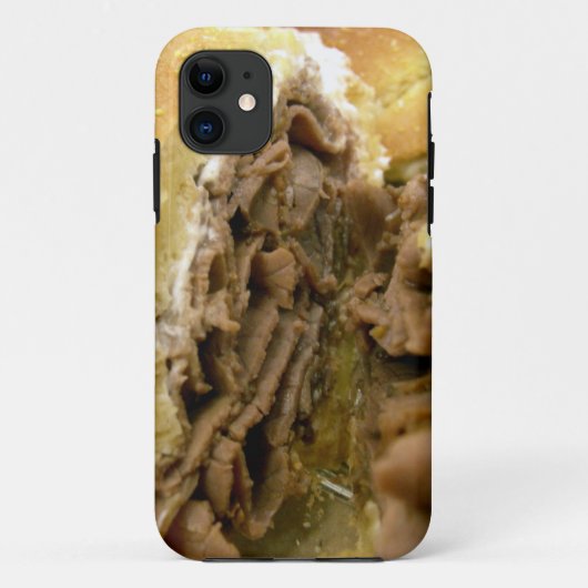 Roast beef sandwich met crèmegeit Case-Mate iPhone case (Achterkant)