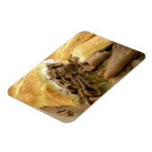 Roast beef sandwich met crèmegeit magneet (Linkerzijde)