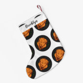 Roast cartoon illustratie kleine kerstsok (Achterkant (Hangend))