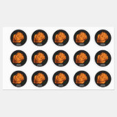 Roast cartoon illustratie labels (Vel)