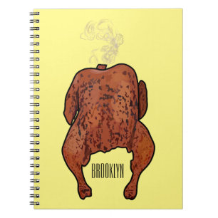 Roast cartoon illustratie notitieboek