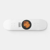 Roast cartoon illustratie persoonlijk skateboard (Horizontaal)