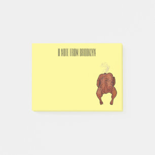 Roast cartoon illustratie post-it® notes