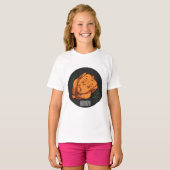 Roast cartoon illustratie t-shirt (Voorkant volledig)