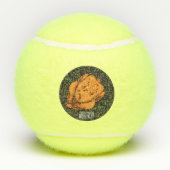 Roast cartoon illustratie tennisballen (Achterkant)