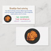 Roast cartoon illustratie visitekaartje (Voorkant / Achterkant)