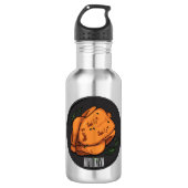 Roast cartoon illustratie waterfles (Voorkant)