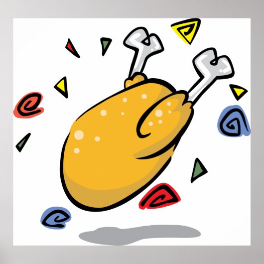 Roast Chicken Poster (Voorkant)