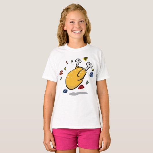 Roast Chicken T-shirt (Voorkant volledig)