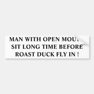 ROAST DUCK BUMPERSTICKER