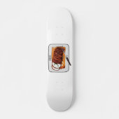 Roast kalkoenen borstschilderij cartoon persoonlijk skateboard (Voorkant)