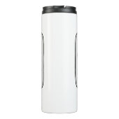 Roast kalkoenen borstschilderij cartoon thermosbeker (Achterkant)