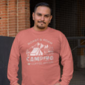 Roast & Roam-A Camping Koffie Affair Design T-shirt