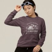 Roast & Roam-A Camping Koffie Affair Design T-shirt