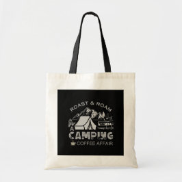 Roast & Roam-A Camping Koffie Affair Design Tote Bag