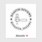 Roastin Review Sticker (Vel)
