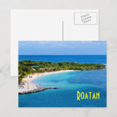 Roatan Beach Briefkaart (Voorkant / Achterkant)