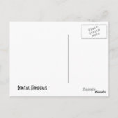 Roatan Beach Briefkaart (Achterkant)