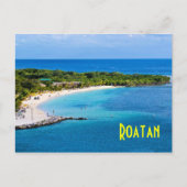 Roatan Beach Briefkaart (Voorkant)