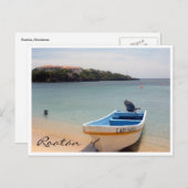 roatán boot briefkaart (Voorkant / Achterkant)