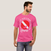 Roatan Diving Scuba Diver Vlag T-shirt (Voorkant volledig)