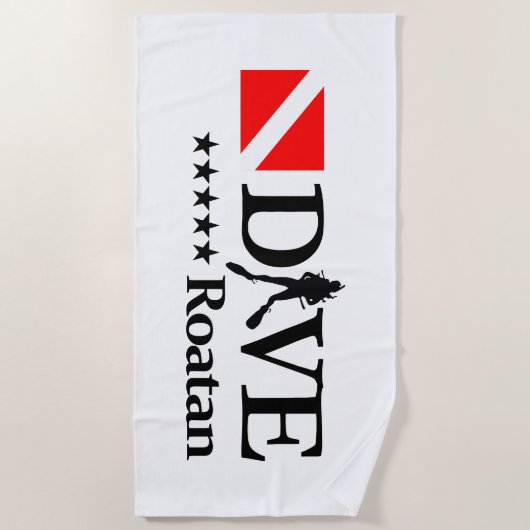 Roatan DV4 Strandlaken (Voorkant)