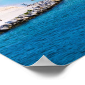 Roatan Honduras Beach Poster (Hoek)