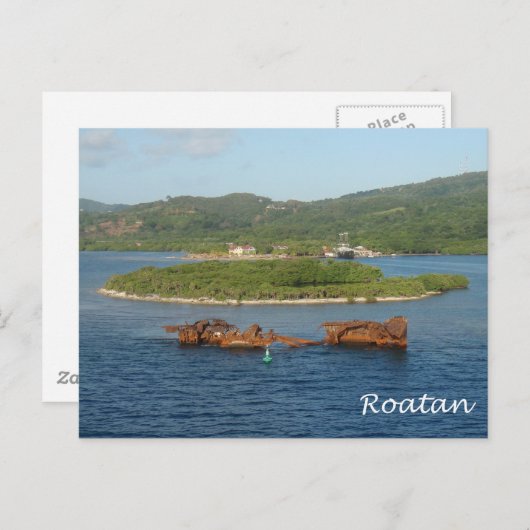 Roatan, Honduras Briefkaart (Voorkant / Achterkant)