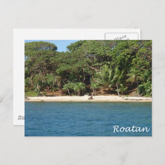 Roatan, Honduras Briefkaart (Voorkant / Achterkant)