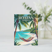 Roatan Honduras Briefkaart (Staand voorkant)