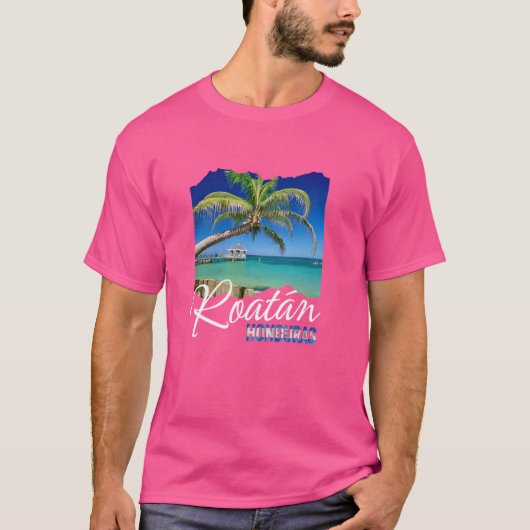 Roatan Honduras Roatan T-shirt (Voorkant)