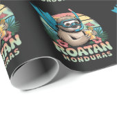 Roatan Honduras Sloth, Roatan Sloth, Roatan Cadeaupapier (Rol Hoek)