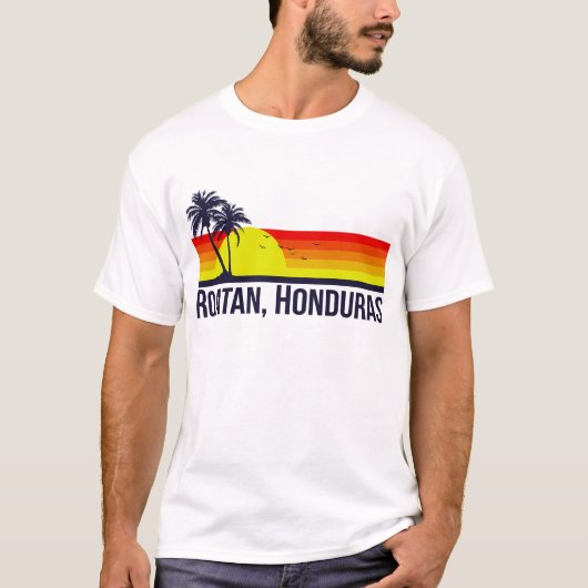 Roatan Honduras T-shirt (Voorkant)