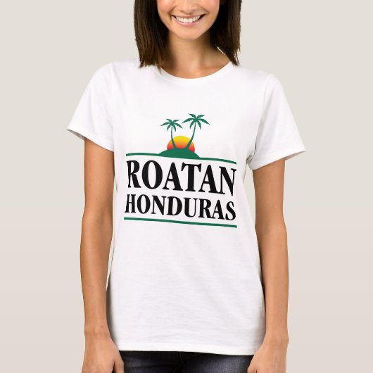 Roatan Honduras T-shirt (Voorkant)