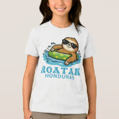 Roatan Honduras Tri-Blend Shirt (Voorkant)
