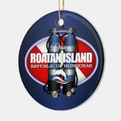 Roatan Island (ST) Keramisch Ornament (Links)