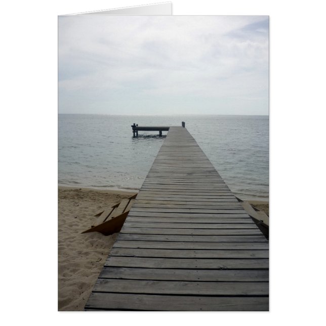 roatán long pier (Voorkant)