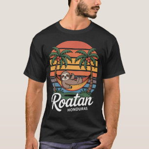 Roatan Luiaard Roatan Honduras Luiaards T-shirt