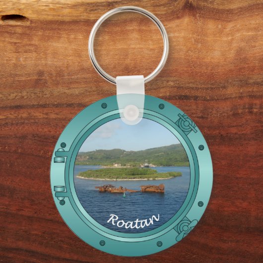 Roatan Porthole Sleutelhanger (Voorkant)