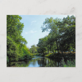 Roath Park Lake, Cardiff, Wales Briefkaart