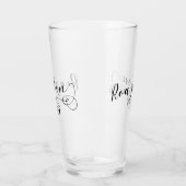 Roazhon, Rennes Flag in Heart, Breton Glas (Links)